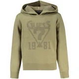 Jeans dječja pletena hoodie dukserica zelena