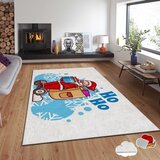 Conceptum Hypnose tepih s novogodišnjim motivima Asr-Crpt-14, Pravougaoni, 120 x 180 cm, Šareni | Eponuda.ba
