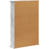Cd ormar Betonska siva 60 x 17 x 92 cm Konstruirano drvo | shoptok.hr