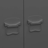  Ormar antracit 90 x 50 x 180 cm metalni | shoptok.hr