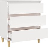  Komoda bijela 60 x 35 x 70 cm od konstruiranog drva | shoptok.hr