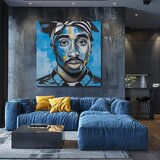 Image TUPAC SHAKUR - Rapper in heaven | 100% originalna akrilna boja
