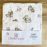 LILLO & PIPPO čaršav sa lastišem Konjići, 60x120cm | Eponuda.ba