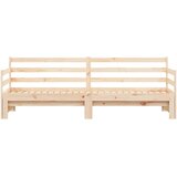 Dnevni krevet na razvlačenje 80 x 200 cm od masivne borovine | shoptok.hr