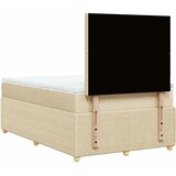  Krevet box spring s madracem krem 120 x 190 cm od tkanine | shoptok.hr
