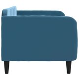vidaXL Raztegljiva postelja modra 80x200 cm žamet | Shoptok.si