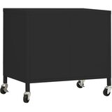 Ormarić za pohranu crni 60 x 35 x 56 cm čelični | shoptok.hr
