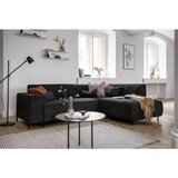 MID.YOU KOTNA SEDEŽNA GARNITURA, rebrasti žamet temno siva | Shoptok.si