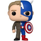 Funko bobble figure marvel - captain america pop! - black panther steve rogers / captain america Cene