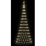  LED božićno drvce s 295 LED svjetlima Topla bijela 250 cm Metal | Eponuda.com