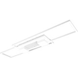  Bijela LED stropna svjetiljka s daljinskim upravljačem/s mogućnosti zatamnjivanja 28x100 cm Albany – | shoptok.hr