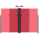 Bočna tenda na uvlačenje crvena 220x600 cm | Eponuda.ba