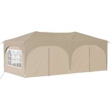  Zložljivi šotor za zabave 575 x 288 x 245 cm Krem, (5000248708) | Shoptok.si