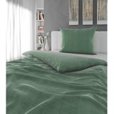Esposa POSTELJNINA Mavie 140/200 cm saten zelena | Shoptok.si