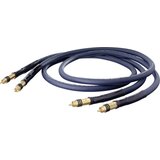 Oehlbach cinch avdio priključni kabel [2x moški cinch konektor - 2x moški cinch konektor] 0.50 m modra pozlačeni konektorji XXL® Series 1, (20431546) Cene