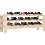  Stalak za vino 109,5x30x42 cm od masivne borovine | shoptok.hr
