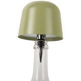 Leitmotiv Zelena LED stolna lampa u obliku boce s metalnim sjenilom (visina 13 cm) Cone Hat LED – Cijene