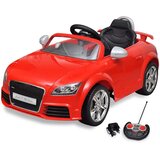  Dječji Autić Audi TT RS s Daljinskim Upravljanjem Crveni | shoptok.hr
