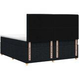  Boxspring krevet s madracem Crna 200 x 200 cm Tkanina - Crna 200 x 200 cm Dizajn linija | shoptok.hr