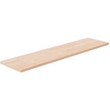 vidaXL Daska za police 80x20x1 5 cm neobrađena masivna hrastovina | shoptok.hr
