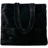 Urban Classics Accessoires Fake Fur Tote Bag black | shoptok.hr