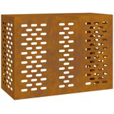 vidaXL Corten čelik Vremenski čelik 110 x 50 x 80 cm Čvrsta | shoptok.hr
