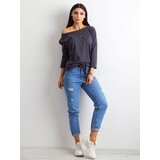 BASIC Feel Good Blouse-RV-BZ-4691.40P-graphite | Shoptok.si