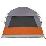 Šator kupola za 6 osoba Siva i narančasta 500 x 314 x 206 cm | shoptok.hr
