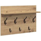  Vješalica za kapute na zidu Umjetnički hrast 60 x 40 x 12 cm | shoptok.hr