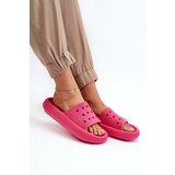 EVENTO Women's Foam Slides on Thick Sole Fuchsia Beula | shoptok.hr