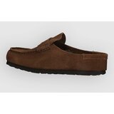 Birkenstock Naples Wrapped Suede Leather Sandali carafe | Shoptok.si