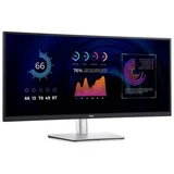 Dell Monitor 34" P3424WE, IPS, QHD, DP, HDMI, USB-C, zakrivljeni