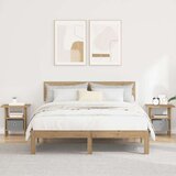  Nočna omarica s predalom 2 pcs Umetni hrast 41 x 40 x 45 cm, (5000209703) | Shoptok.si