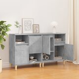  Komode 2 kom siva boja betona 60x35x70 cm od konstruiranog drva | shoptok.hr