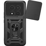 Oem Mayaxess, Prstanasti etui za Redmi Note 15 Pro Plus 4G z drsnim pokrovčkom kamere, Črna, (5000274696) | Shoptok.si