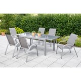 Gardenson Vrtna Garnitura Amalfi, 7-Delno, Rjava | Shoptok.si