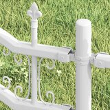  Vrtna Ograda KAMPEN 240 x 166 cm Mesh Bijelo | shoptok.hr