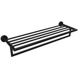 Sapho črno medeninasto stojalo za brisače X-Round, širina 55 cm Cene