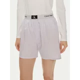 Calvin Klein Underwear Kratke hlače pižama 000QS6972E Vijolična Relaxed Fit