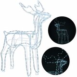 springos dekorativni svjetlosni jelen s 216 LED dioda, hladno bijela | shoptok.hr
