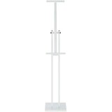  Stalci za sajmove 2 pcs Bijeli 26,5 x 26,5 x 150 cm Čelik | shoptok.hr