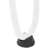  ukosnice noge za stol 4 kom bijele 20 cm čvrstog čelik | shoptok.hr