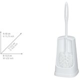 Wenko 19607100 - Toaletna četka SIMPLE 12,5x40 cm bela | Eponuda.com