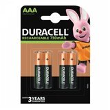 Duracell punjiva baterija aaa 750mAh(pak 4 kom) cene