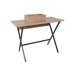 Hanah home Radni sto Venedik, 100x50x89 cm, Boje hrasta | Eponuda.ba