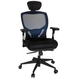 MID.YOU Vrtljiv Stol Venus Base, Modra, Črna | Shoptok.si