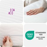  Madrac od pjene bijeli 90x210 cm tvrdoća H2 H3 | shoptok.hr