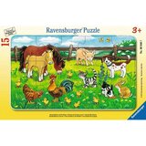 Ravensburger 15 delna sestavljanka Domače živali na travniku 060467 Cene