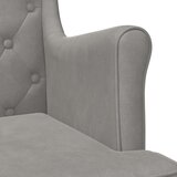  Fotelja Svjetlosiva Baršun | Eponuda.com
