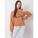 FANCY Blouse-FA-BZ-6425.43P-camel | Shoptok.si